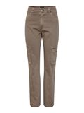 Pieces PCBLUME CARGO TROUSERS, Fossil, highres - 17142524_Fossil_001.jpg