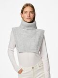 Pieces PCNATRINE STRIKKET HALSEDISSE, Light Grey Melange, highres - 17128409_LightGreyMelange_003.jpg