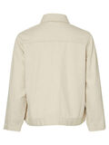 Pieces CROPPED COTTON JACKET, White Pepper, highres - 17096484_WhitePepper_002.jpg