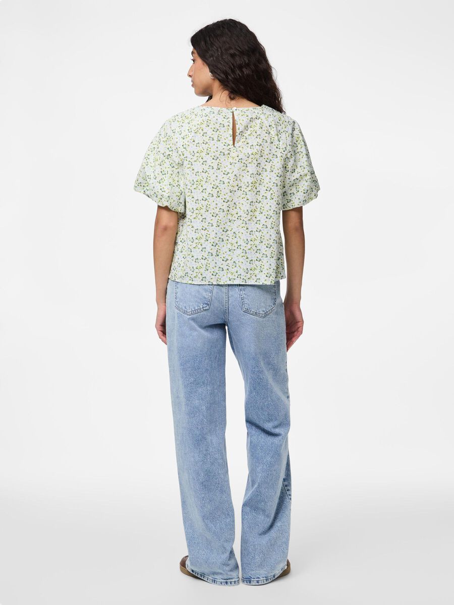Pieces PCFRONA SHIRT MET 2/4 MOUWEN, Cloud Dancer, highres - 17158618_CloudDancer_1195098_004.jpg