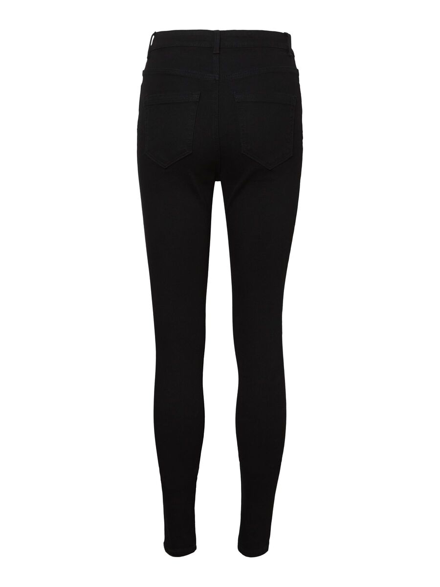 Pieces SLIM FIT -FARKUT, Black, highres - 17100970_Black_002.jpg