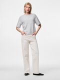 Pieces PCMIKELA STRIKKET TOPP, Light Grey Melange, highres - 17155078_LightGreyMelange_005.jpg