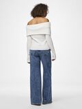Pieces PCRIKO OFF SHOULDER KNITTED JUMPER, Cloud Dancer, highres - 17153014_CloudDancer_004.jpg