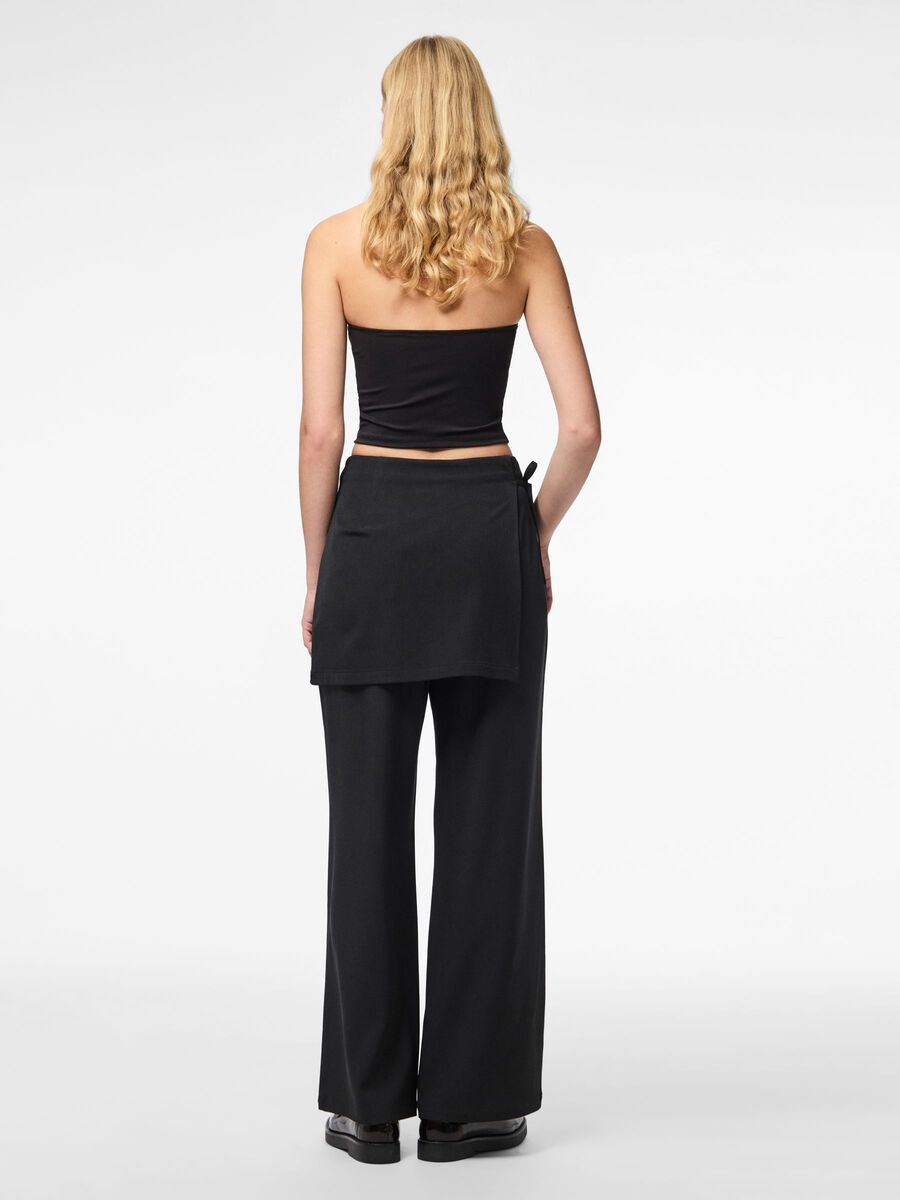 Carousel image - PCJOSSA MW TROUSERS, Black | 2