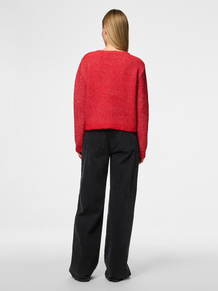 Pieces JERSEY DE PUNTO, High Risk Red, highres - 17156614_HighRiskRed_004.jpg