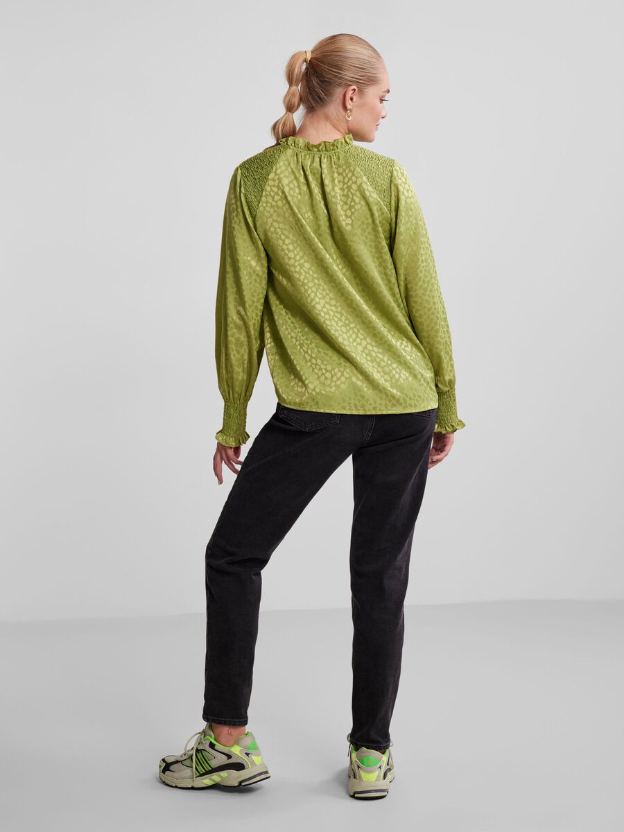 Pieces PCDIANA BLOUSE, Fern, highres - 17138776_Fern_004.jpg