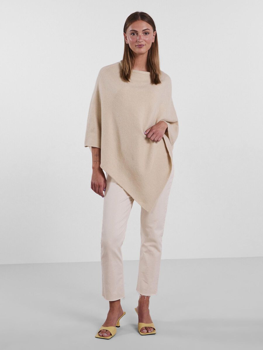 Carousel image - PCFORTUNA PONCHO, White Pepper | 3