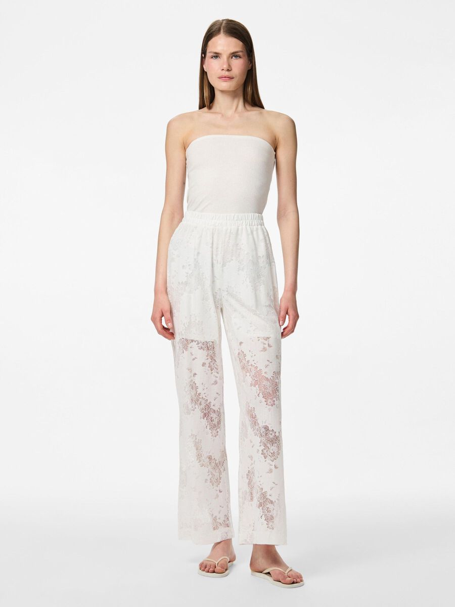 Pieces PCNORINNE STRAIGHT-LEG TROUSERS, Cloud Dancer, highres - 17151636_CloudDancer_005.jpg