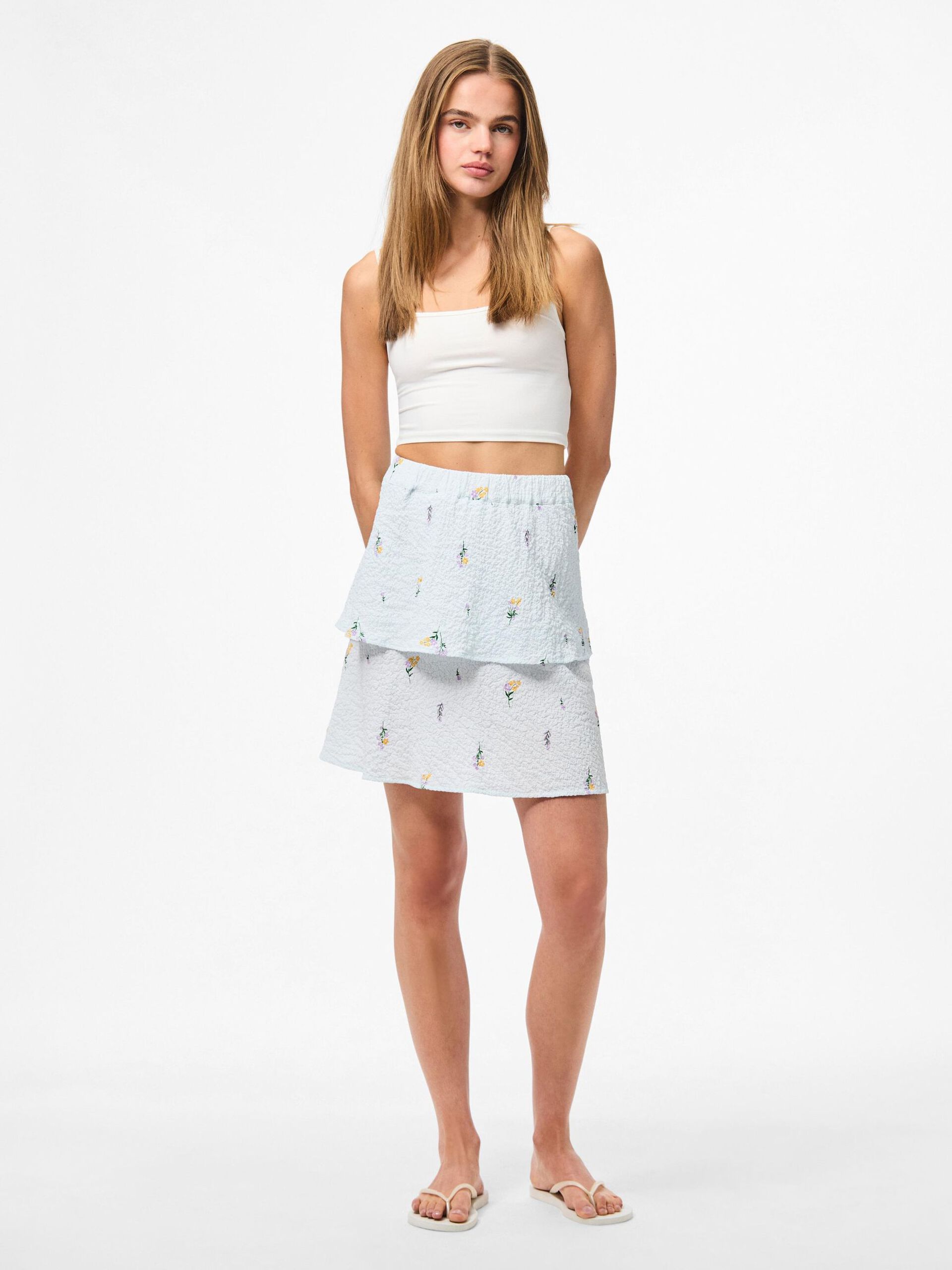 Carousel image - PCJEO MINI SKIRT, Cashmere Blue | 3
