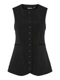 Pieces PCTEMPRE - LONG GILET SANS MANCHES, Black, highres - 17156983_Black_001.jpg