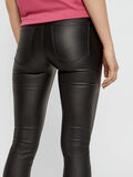 Pieces MID WAIST COATED SKINNY FIT JEANS, Black, highres - 17080920_Black_007.jpg