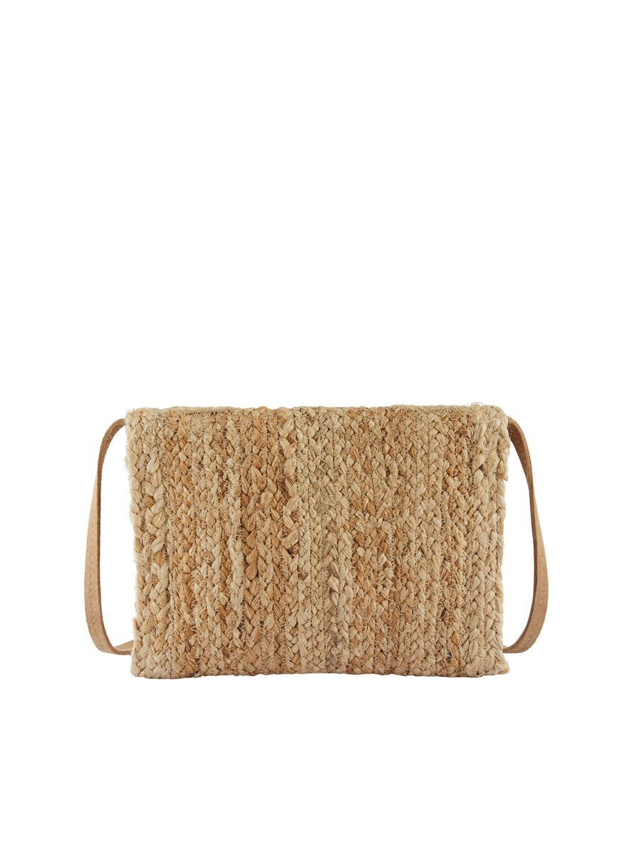 Carousel image - STRAW LOOK CROSSBODY BAG, Nature | 2