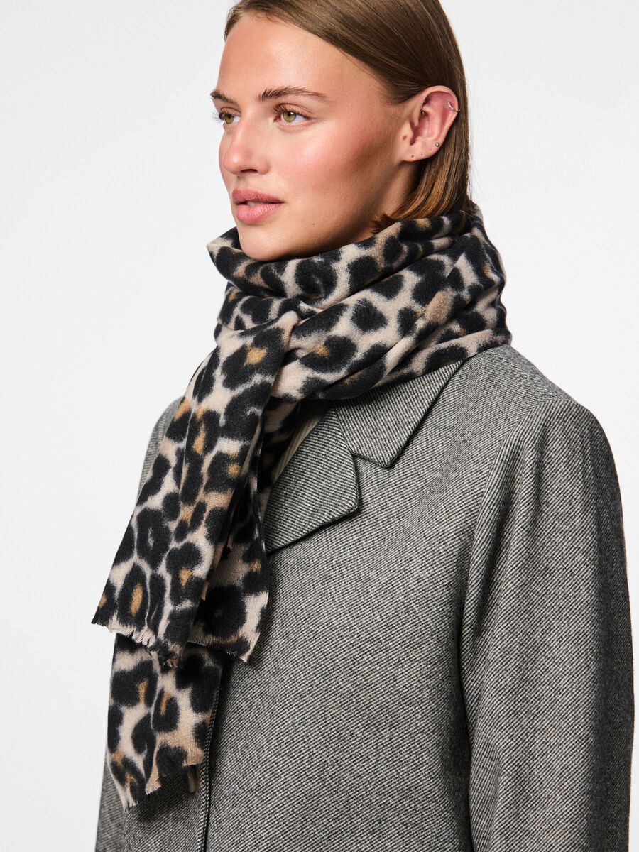 Product carousel image - PCJORNA SCHAL, Black | 2