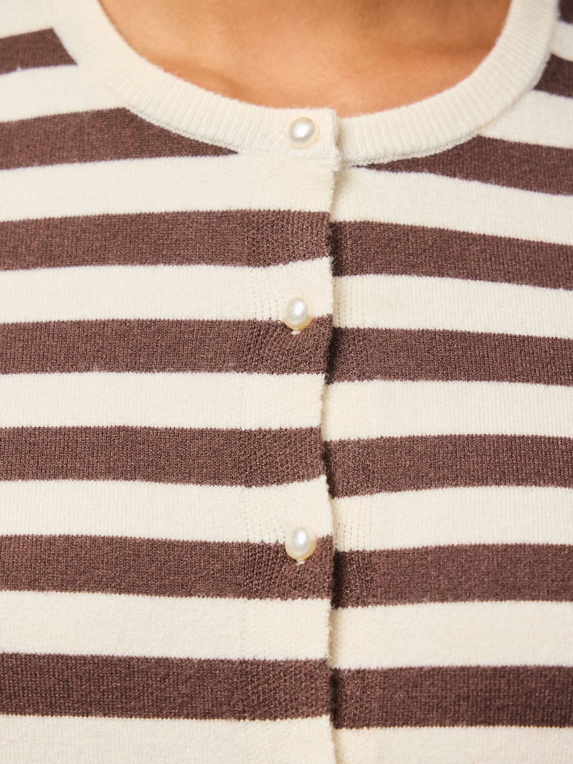 Carousel image - PCORINA CARDIGAN EN MAILLE, Hot Fudge | 5