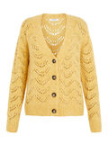 Pieces MØNSTRETE STRIKKET CARDIGAN, Nugget Gold, highres - 17106370_NuggetGold_800167_001.jpg