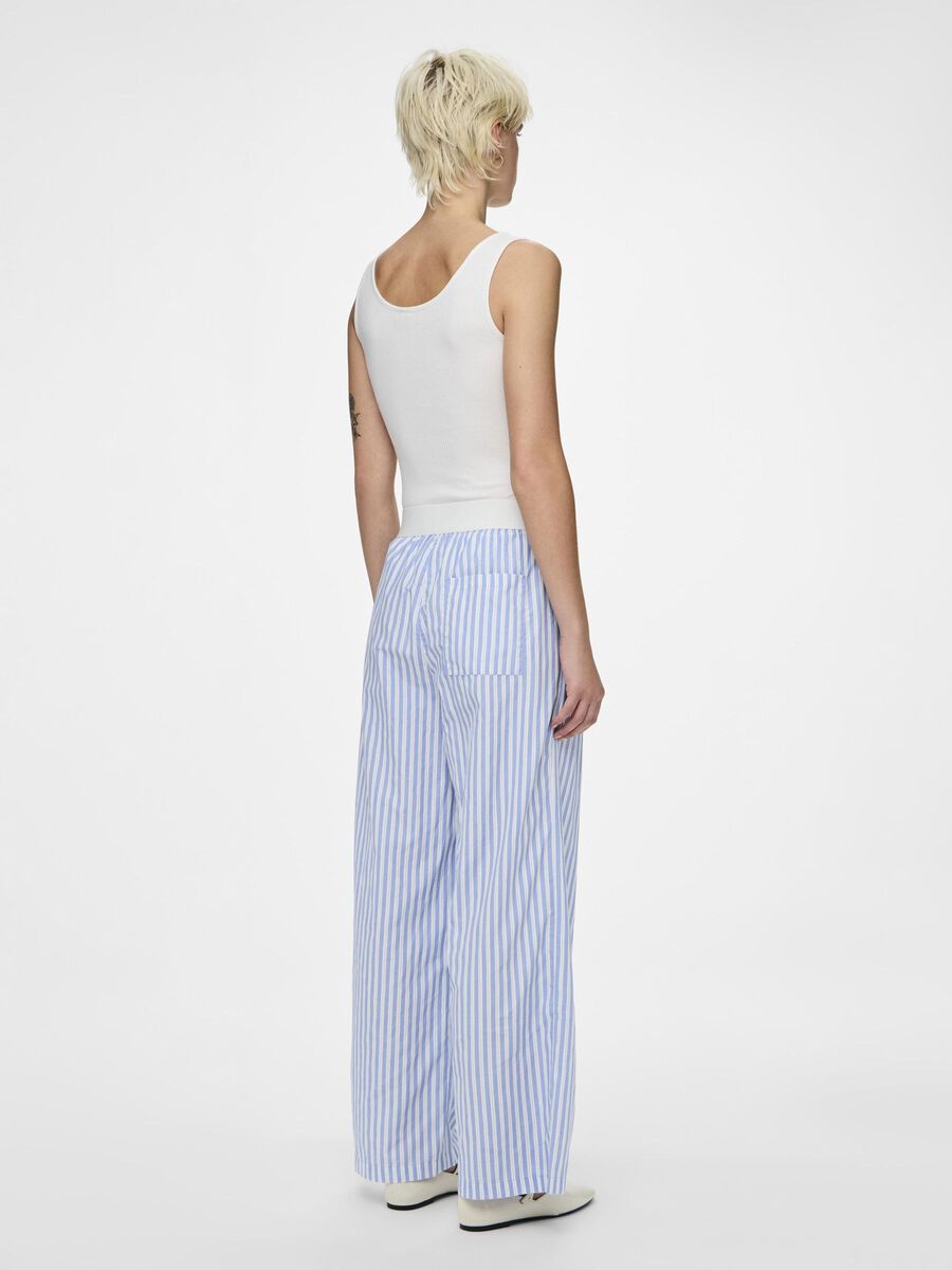 Pieces PCHARPER  HIGH WAISTED TROUSERS, Cornflower Blue, highres - 17156852_CornflowerBlue_1174547_004.jpg