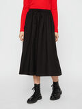 Pieces FLOUNCY COTTON MIDI SKIRT, Black, highres - 17104298_Black_003.jpg