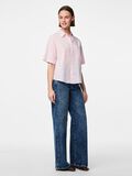 Pieces PCEMMA 2/4 SHORT SLEEVED SHIRT, Prism Pink, highres - 17152065_PrismPink_1137402_005.jpg