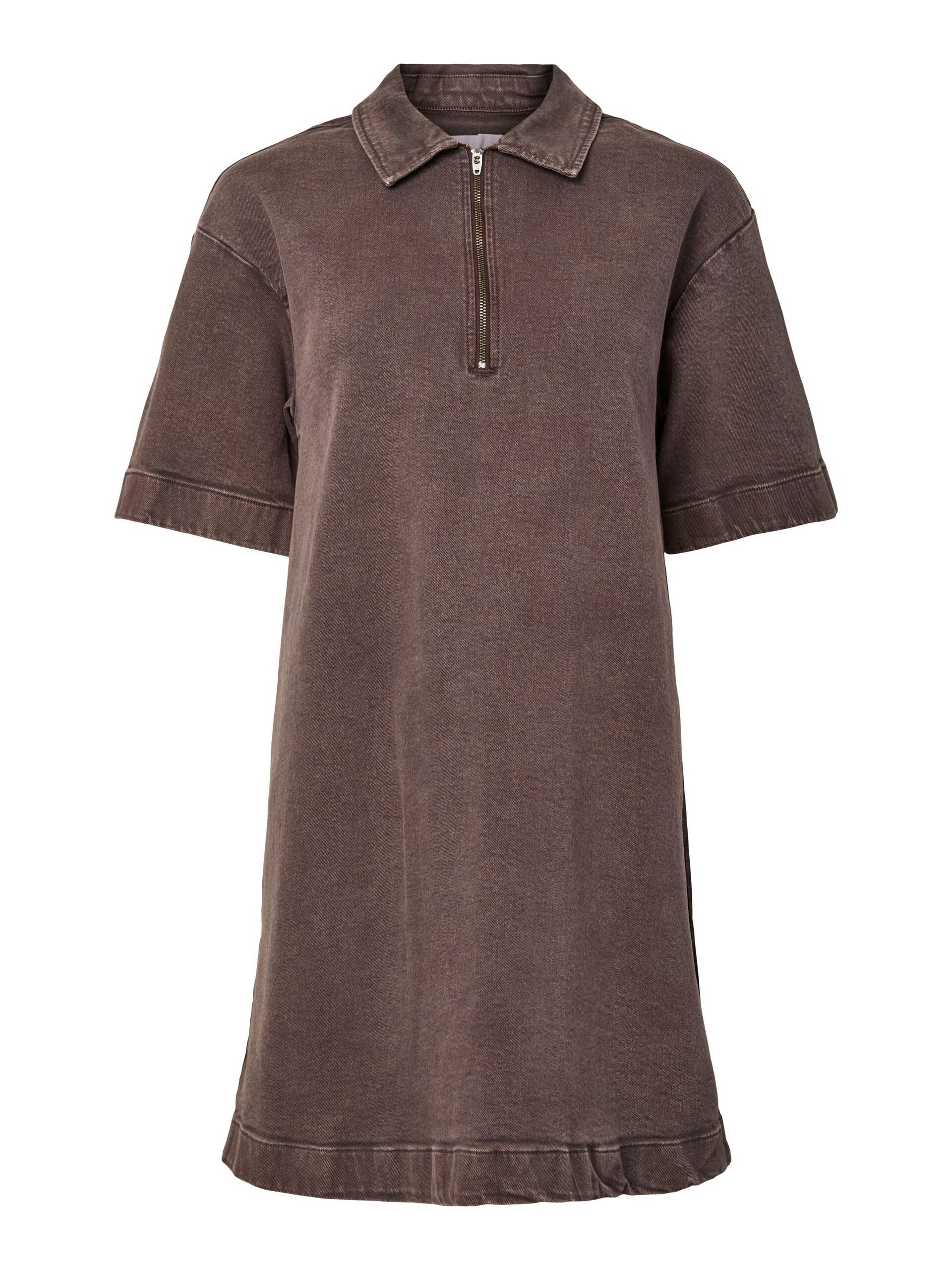 Carousel image - PCSELMA MINI DRESS, Hot Fudge | 5