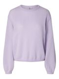 Product image thumbnail - PCIDA KNITTED PULLOVER, Pastel Lilac | 6