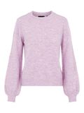 Pieces PCPERLA KNITTED PULLOVER, Orchid Bloom, highres - 17110765_OrchidBloom_001.jpg