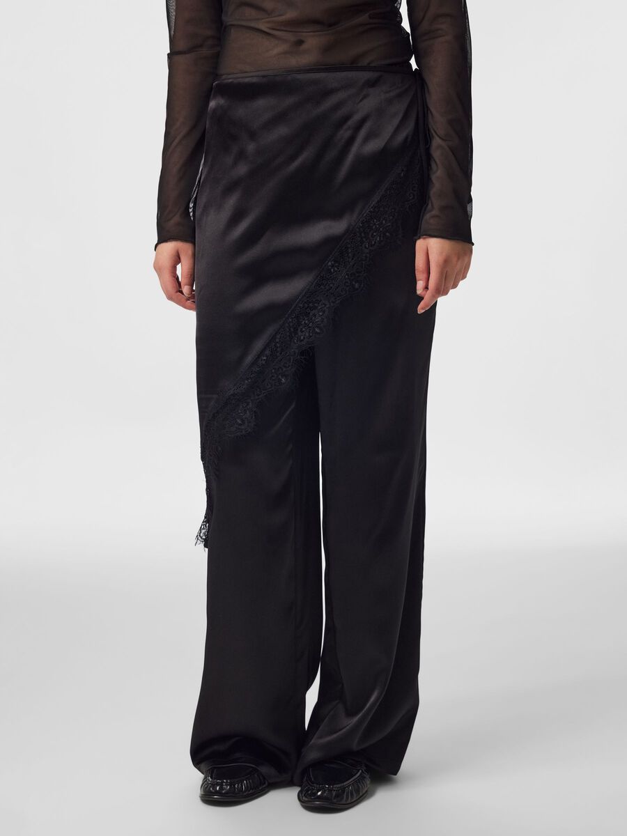 Pantalones, color: black, negro