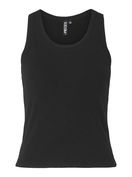 Pieces PCANIBI TANKTOP, Black, highres - 17150269_Black_001.jpg