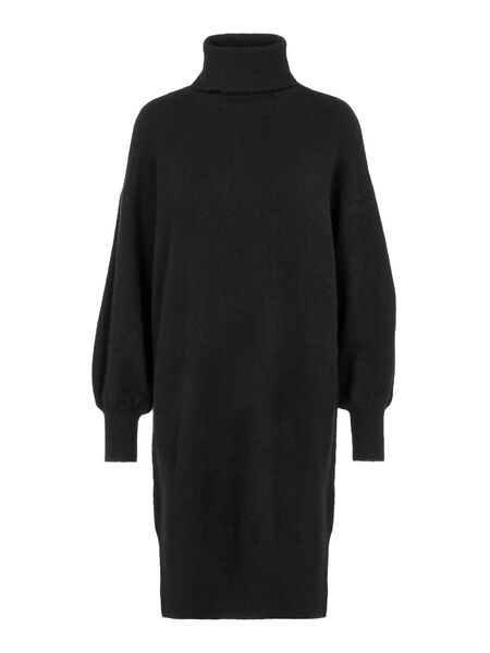 Pieces PCFABIA KNITTED DRESS, Black, highres - 17115634_Black_001.jpg