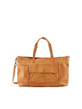 Pieces LEDER WEEKENDER, Cognac, highres - 17098428_Cognac_001.jpg