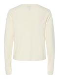 Pieces PCMULINDA KNITTED CARDIGAN, Coconut Milk, highres - 17160492_CoconutMilk_002.jpg
