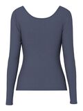 Product image thumbnail - PCKITTE  LONG-SLEEVED T-SHIRT, Ombre Blue | 7