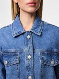 Pieces PCELMA VESTE EN JEAN, Medium Blue Denim, highres - 17154493_MediumBlueDenim_006.jpg