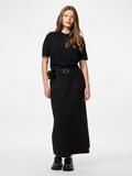 Product image thumbnail - PCTULLE GEBREIDE ROK, Black | 3