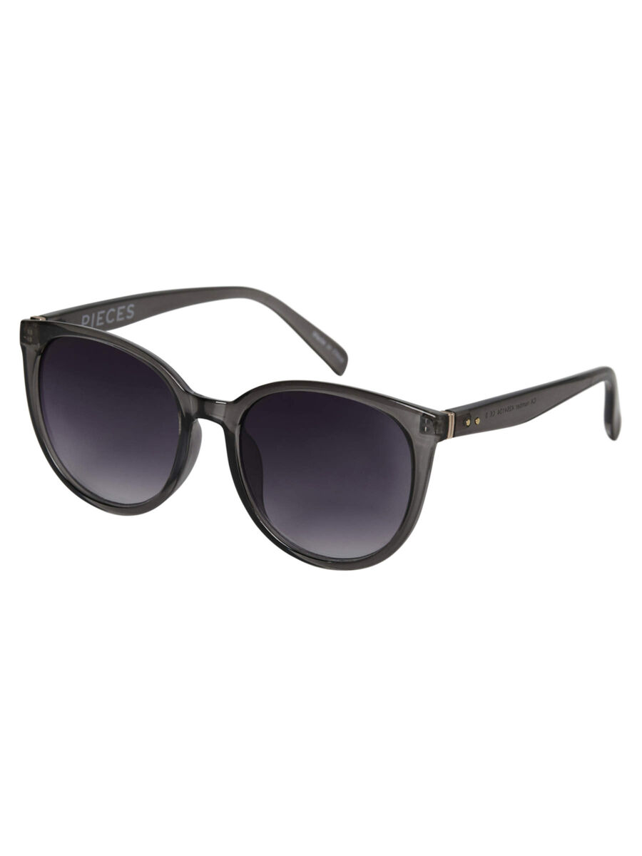 Pieces ROUND SUNGLASSES, Grey, highres - 17096934_Grey_691671_001.jpg