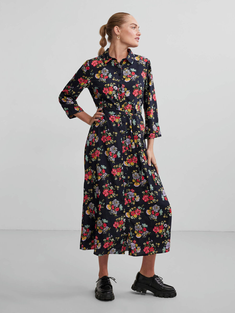 Pieces PCAPRIL SHIRT DRESS, Sky Captain, highres - 17102582_SkyCaptain_756338_003.jpg