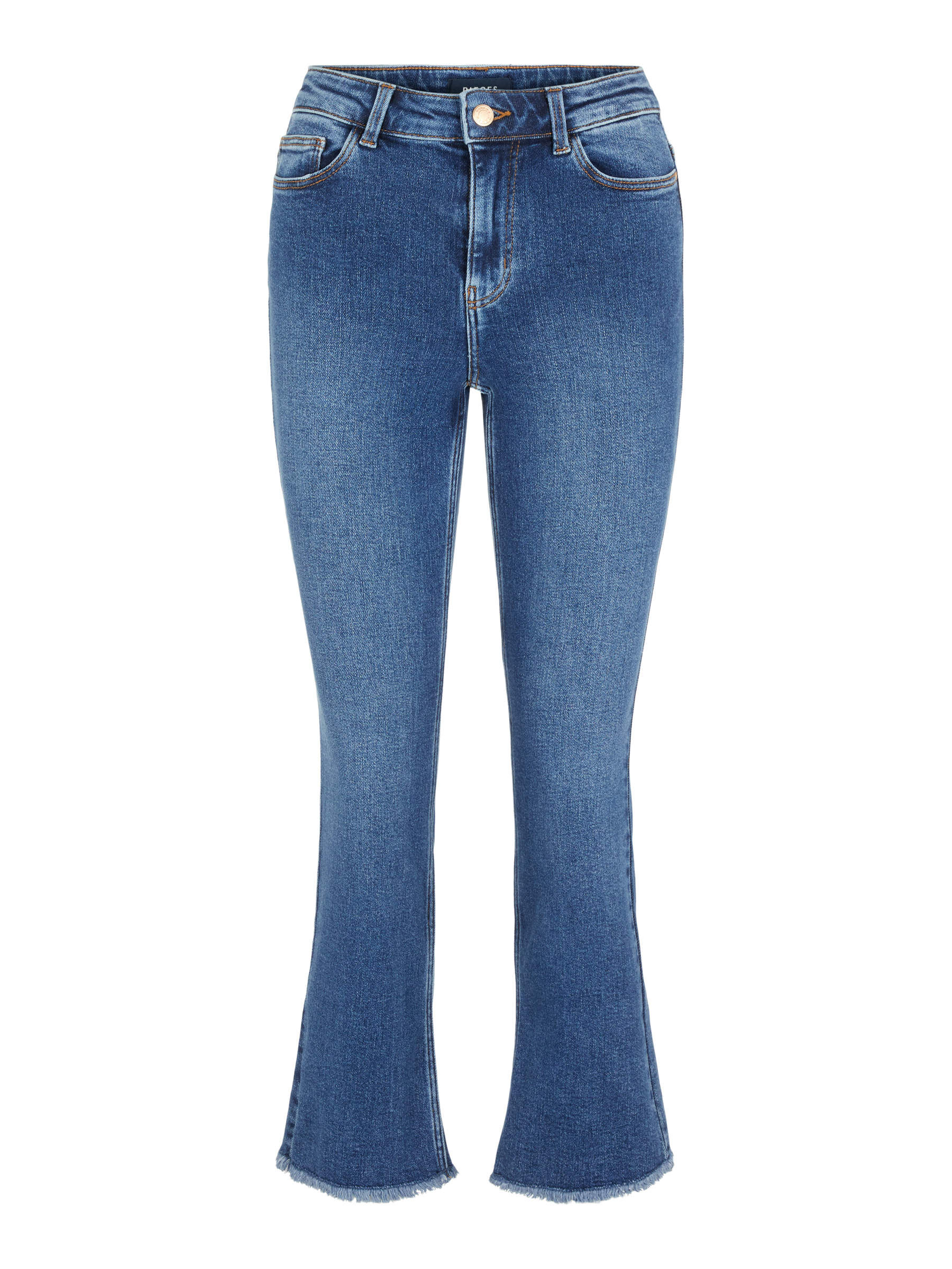 Cropped flared jeans | Pieces