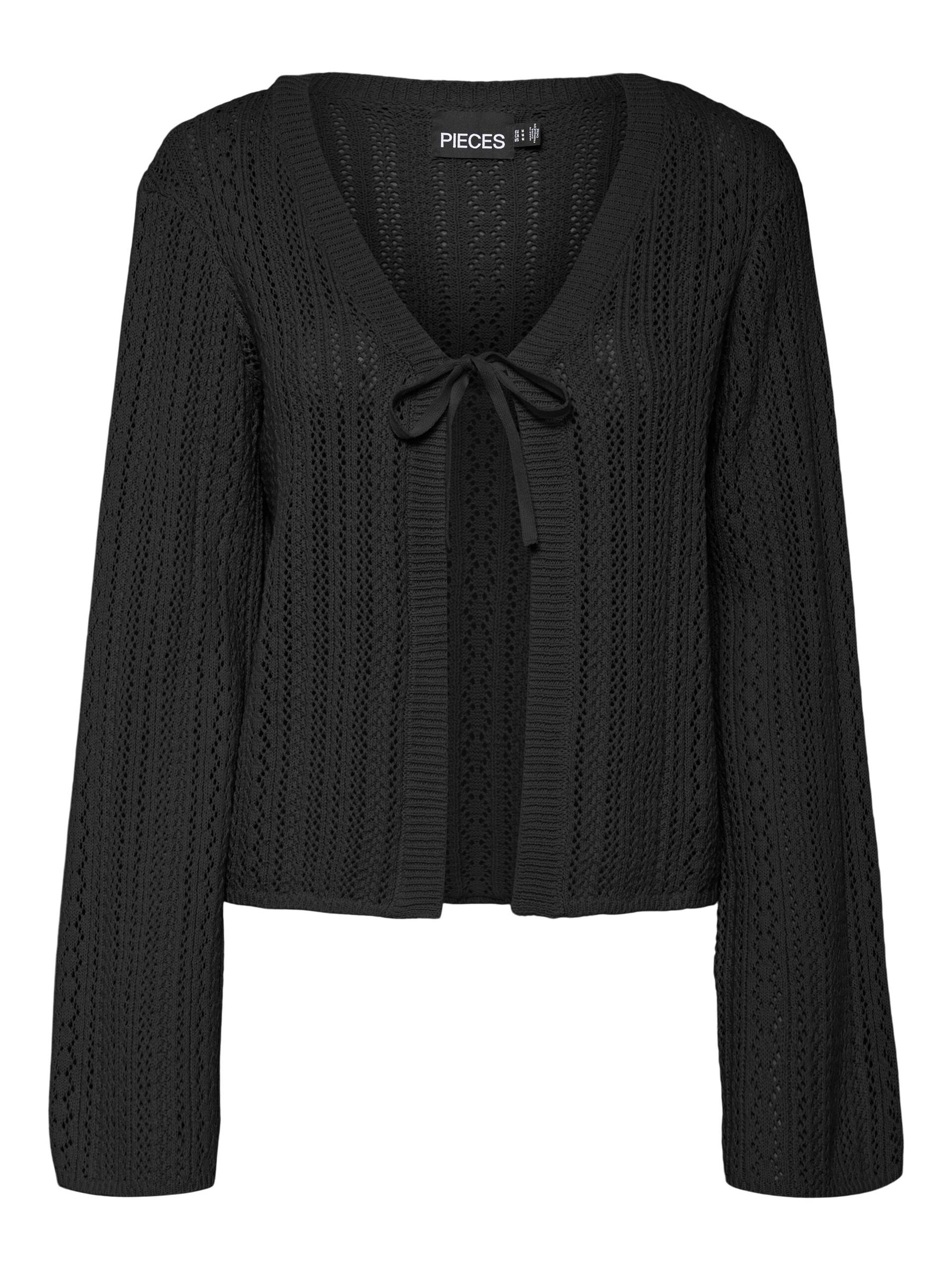 Carousel image - CARDIGAN A MAGLIA, Black | 5