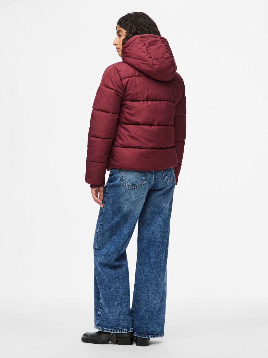 Carousel image - PCBEE WATTIERTE JACKE, Tawny Port | 2