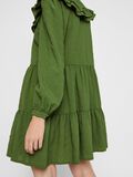 Pieces RUFFLED BIB MINI DRESS, Garden Green, highres - 17104318_GardenGreen_007.jpg