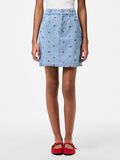 Pieces PCFREIA HW MINI DENIM SKIRT, Light Blue Denim, highres - 17161257_LightBlueDenim_1242021_003.jpg