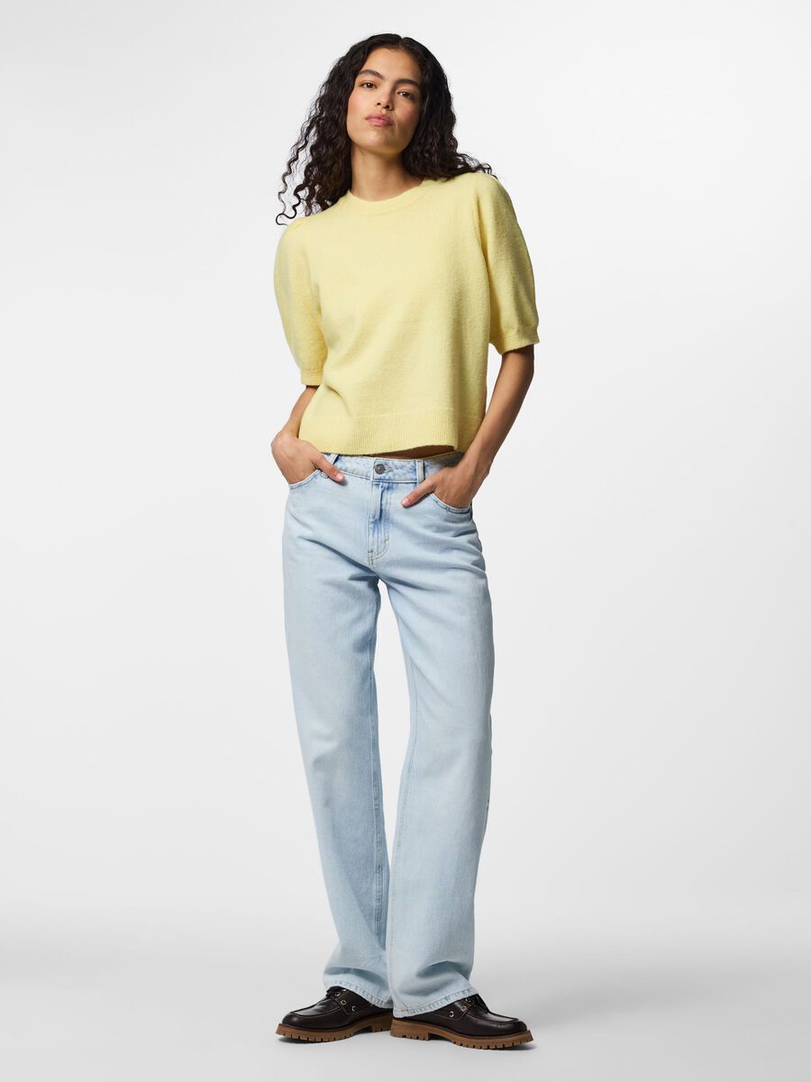 Product carousel image 1 PCALYX T-SHIRT KNIT, French Vanilla