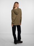 Pieces SUDADERA CON CAPUCHA, Dark Olive, highres - 17127249_DarkOlive_004.jpg