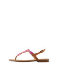 Pieces THIN-STRAP LEATHER SANDALS, Aura Orange, highres - 17095045_AuraOrange_001.jpg