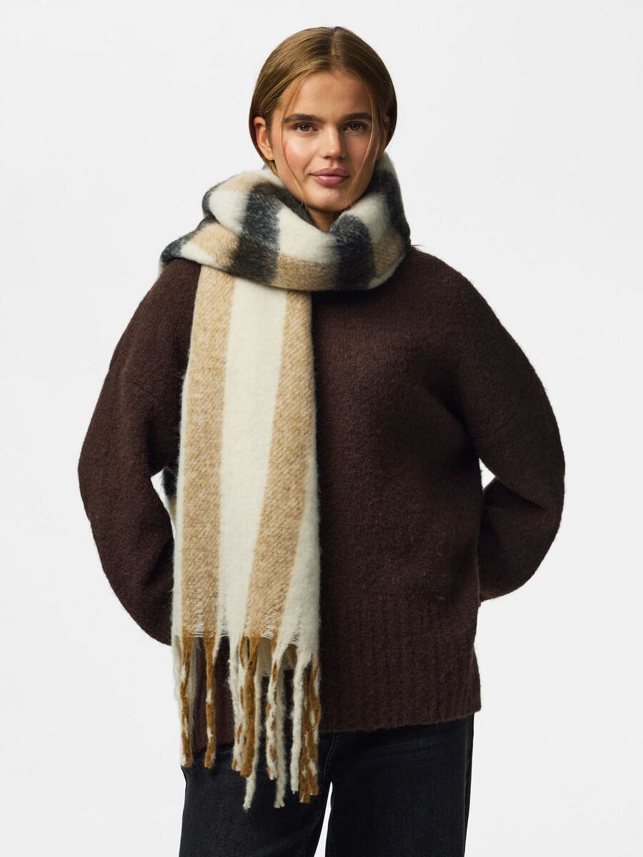Product carousel image 1 PCBEA SCARF, Cloud Dancer