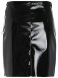 Pieces LACQUER SKIRT, Black, highres - 17084985_Black_002.jpg