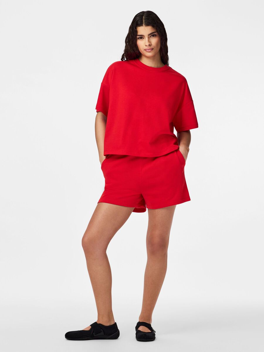 Carousel image -   PCCHILLI OVERSIZE FIT KORT&Auml;RMAD TOPP, Adrenaline Rush | 5