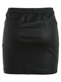 Pieces SLIM-FITTING LEATHER LOOK SKIRT, Black, highres - 17085723_Black_002.jpg