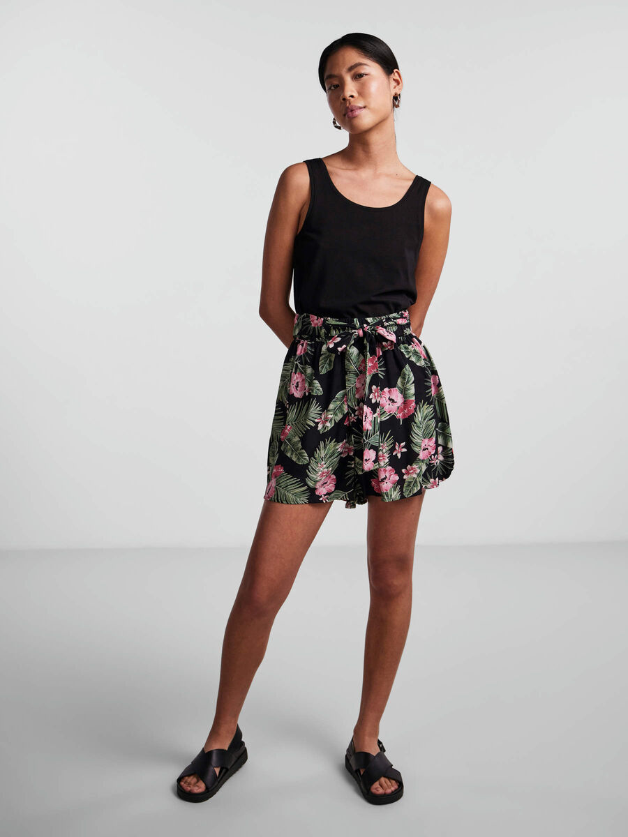 Pieces PCNYA HIGH WAISTED SHORTS, Loden Frost, highres - 17121906_LodenFrost_922075_005.jpg