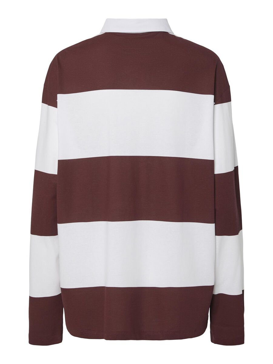 Carousel image - PCFRIDA POLO MET LANGE MOUWEN, Tawny Port | 7