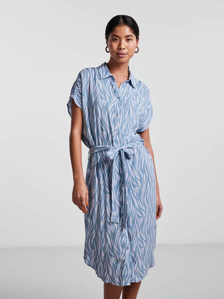 Pieces IMPRIMÉE ROBE-CHEMISE, Kentucky Blue, highres - 17111420_KentuckyBlue_948710_003.jpg